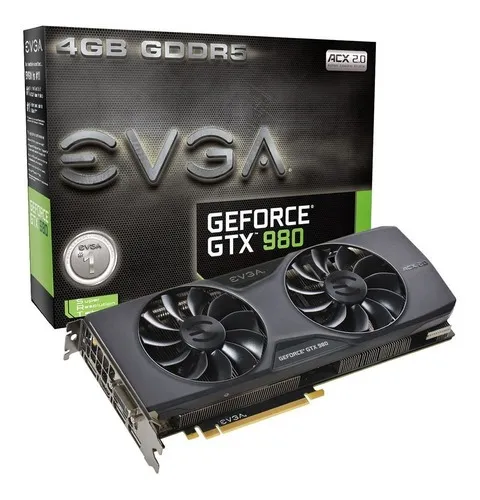Placa De V deo Evga Geforce Gtx 980 4gb Sc Gaming Acx 2.0