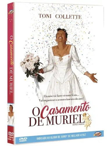 Dvd O Casamento De Muriel - Toni Collette - Original Lacrado