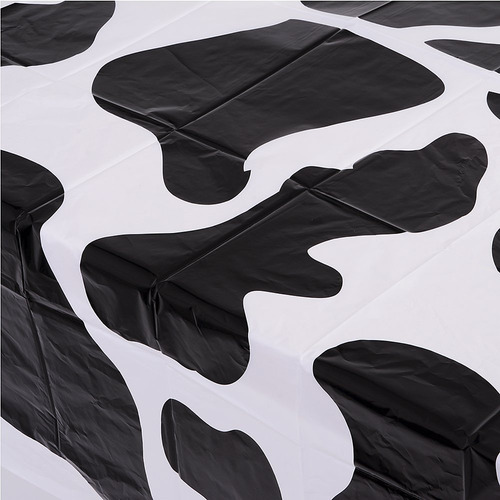 Mantel Con Estampado De Vaca, Paquete De 6 Manteles De 54 X