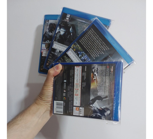 Blu-ray Robocop Quadrologia Coleção Completa Todos Dublados