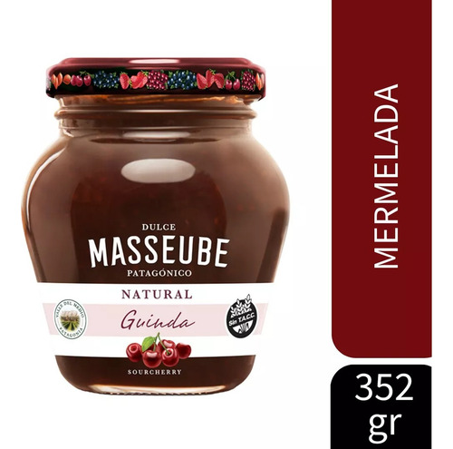 Mermelada Orgánica Cereza Guinda - Masseube - 352gr