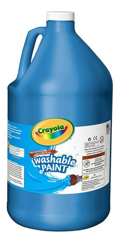 Crayola Témpera, Pintura Lavable 1 Galon Azul