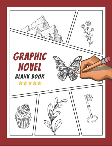 Libro: Graphic Novel Blank Book: Graphic Novel Book For Adul