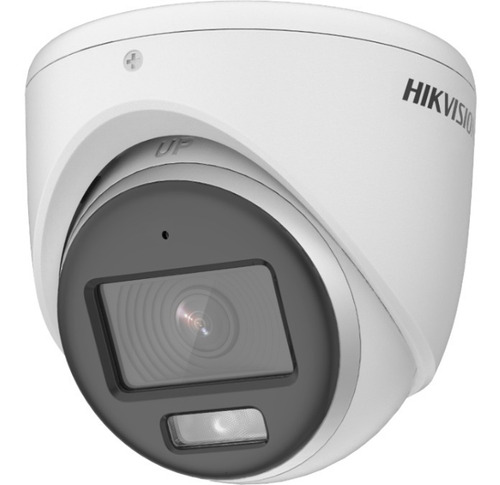 Cámara Hikvision Vision Nocturna 40 Mts Color 3k Y Micrófono