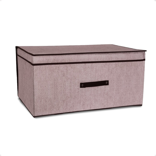 Caja Plegable Organizador De Tela 50*40*30cm Marron - Otec