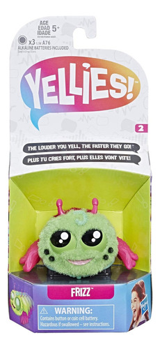 Yellies Frizz Juguete Interactivo - Hasbro Color Verde Lima