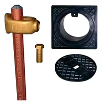 Comprar Kit Puesta A Tierra Jabalina 3\u002F8 X 1,5m + Caja + Toma Cable