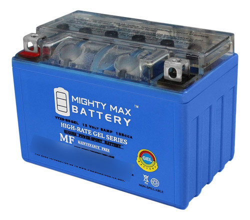 Bateria Repuesto Gel Para Parts Unlimited Rtx9-bs