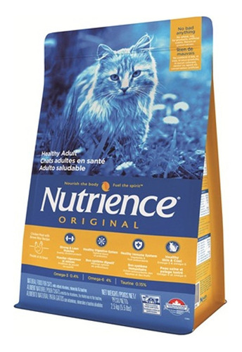 Nutrience Original Cat Adulto Saco 5kg / Boxcatchile