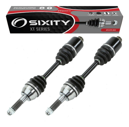 Sixity Xt Trasero Izquierdo Derecho Cv Eje Para Yamaha Par 2