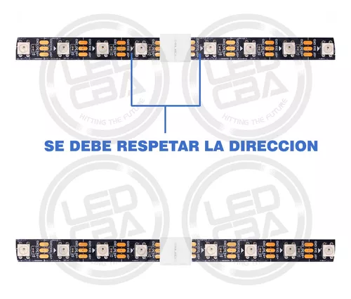 Conector Empalme Pixel Tiras Led 10mm 3 Pines Sin Soldar