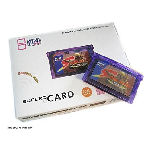Supercard Mini Sd Simil Everdrive Gameboy Advance Y Ds. Kuy