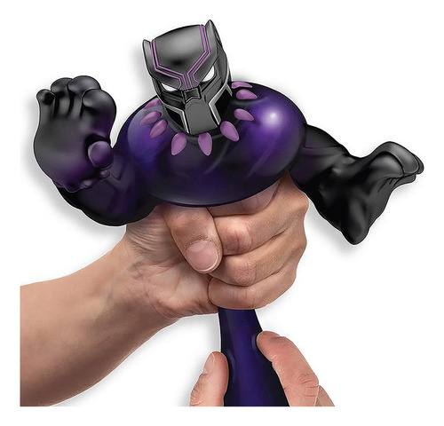Goo Jit Zu - Boneco Elástico De 12cm Do Pantera Negra