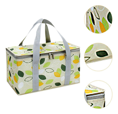 Bolso De Comestibles Reutilizable Aislada Bolso De Tela