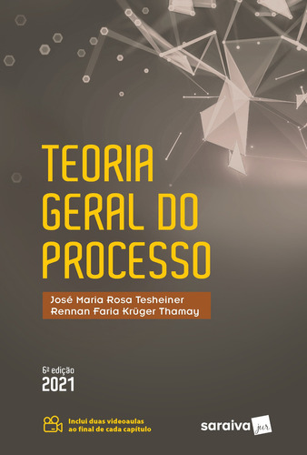 Teoria Geral Do Processo - 6 ª Edição 2021, De José Maria Rosa Tesheiner. Editora Saraiva Jur Em Português