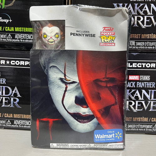 Funko Pocket Pop Keychain Pennywise It Dvd Walmart Exclusive (Usado)