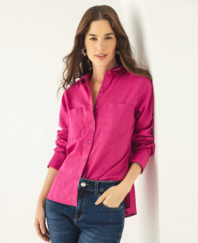 Blusa Esprit 119e002 Rosa Fucsi