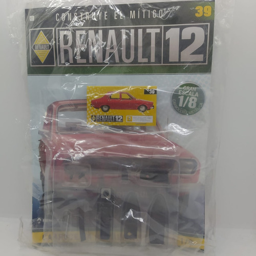 Llm - Renault 12  Para Armar 1/8 - Eaglemoss - Nro 39