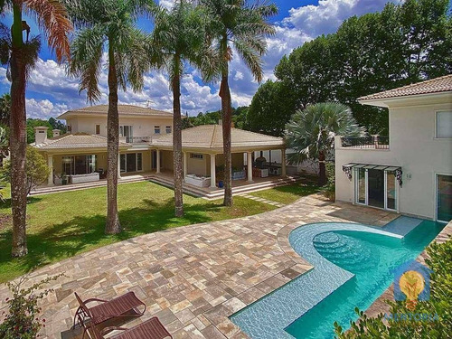 Imagem 1 de 23 de Casa Com 5 Suítes À Venda - R$ 5.698.000 - Cond. Jardim Mediterrâneo - Cotia/sp - Ca0450