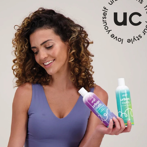 Crema Para Peinar Rizos Modeladora Cabello Urban Curls 360ml