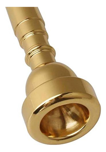 Liyafy 3 Piezas Boquilla De Trompeta Chapada En Oro 3c 5c 7c