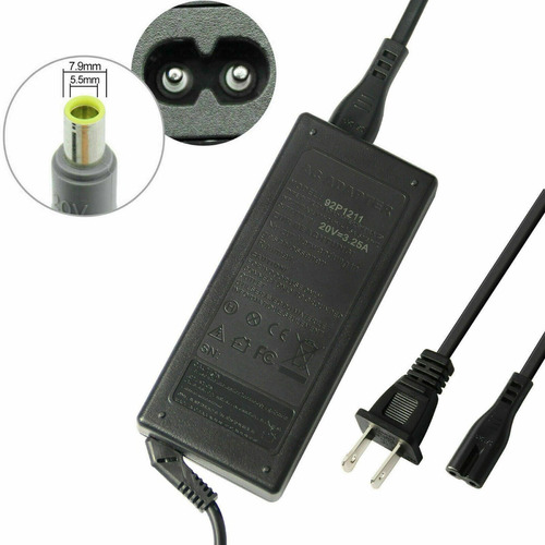 Cargador Adaptador 20v 3.25a Lenovo Thinkpad C100 C200 N100