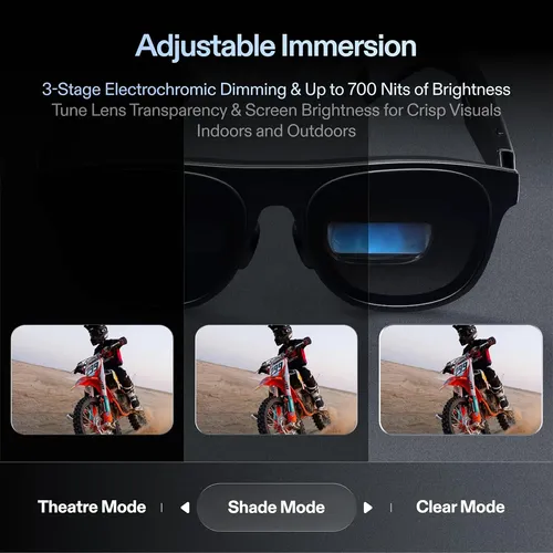 Gafas Ar Xreal One Pro Com Chip X1 E Ecrã Fhd, Tamanho L