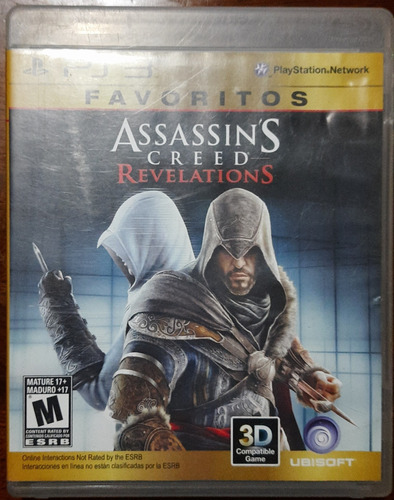 Juego Assasins Creed Revelations Ps3 Usado Excelente Estado