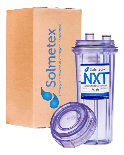 Solmetex Nxt Hg5 - Contenedor De Colección Con Kit De Recicl