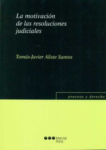 Libro Motivación De Las Resoluciones Judiciales, La