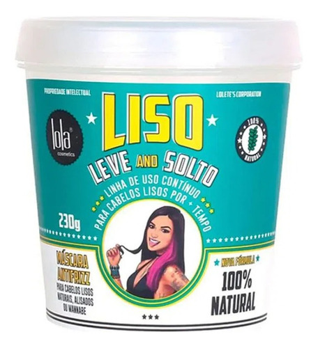 Lola Cosmetics Liso, Leve E Solto Kit - Shampoo + Máscara