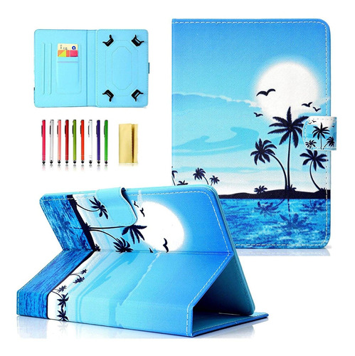  Univeral Case For .. Inch Tablet  Pu Leather Folio Sta...