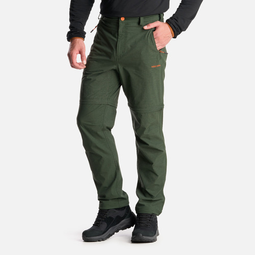 Pantalon Hombre Desmontalo Verde Militar Haka Honu