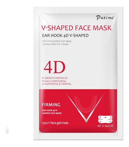 Gel Lifting Facial V Face Para Dos Orejas, Máscara Facial En