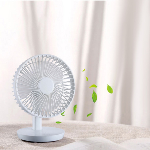 S Mini Ventilador De Escritorio Con Carga Usb, Ángulo Ajusta