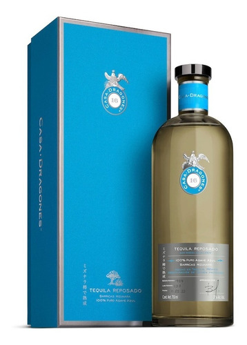 Tequila Casa Dragones Reposado 750 Ml