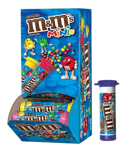 Imagen 1 de 2 de M&m Minis Chocolate Tubes