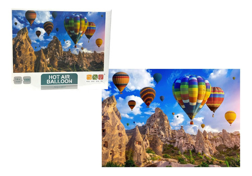 Puzzle Hot Air Balloon 1000 Piezas Calidad Premium