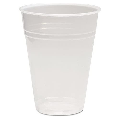 Transcup10ct Translucent Plastic Cold Cups, 10oz, 1000/...