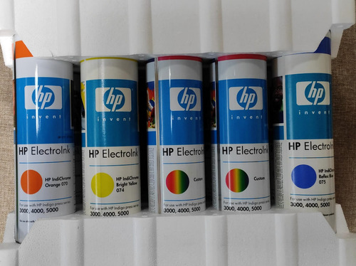 Hp Indigo Press Color Mixing Inks Q5391-00700 (Usado)