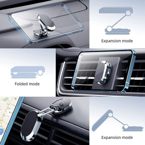 M Soporte Magnético Plegable For Teléfono De Coche