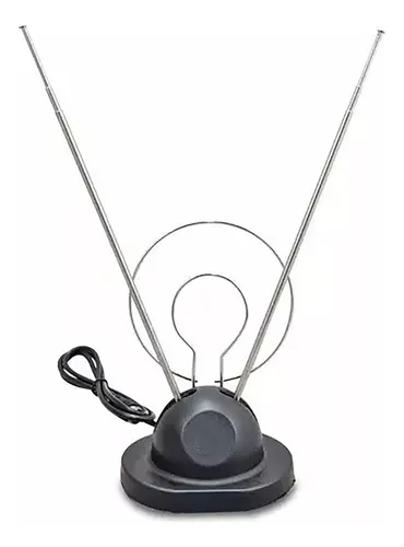 Antena Interior Para Tv Aire Vhf Uhf Televisor Canales De Aire - Ts Home