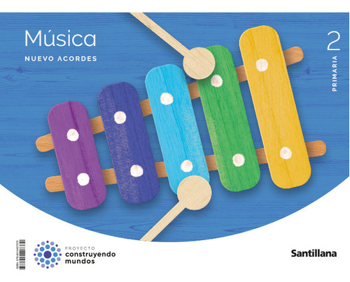 Libro Musica Nuevo Acordes 2 Primaria Construyendo Mundos...