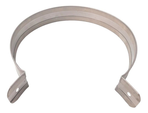 Abraçadeira 200mm Inox 304 8 Polegadas Duto Churrasqueira