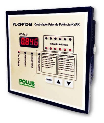 Kit Controlador Fator De Potencia + 1 Tc Bipartido 1000/5a