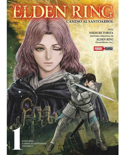 Elden Ring 01, De Nikiichi Tobita. Editorial Panini Manga Argentina, Tapa Blanda En Español, 2023