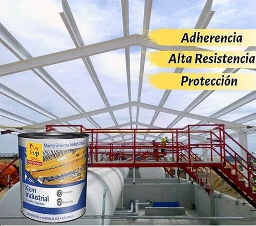 Pintura Alquídica Kem Industrial Gris Tormenta Vp Galón