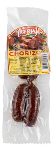 Iberia Chorizo Salchicha Estilo Espanol, 5 Onzas