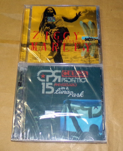 Lote 2 Cds Sellados Ziggy Marley Cultura Profetica Kktus