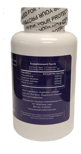 Suplemento Dietético Quadramune Immune Support Com Pterostil